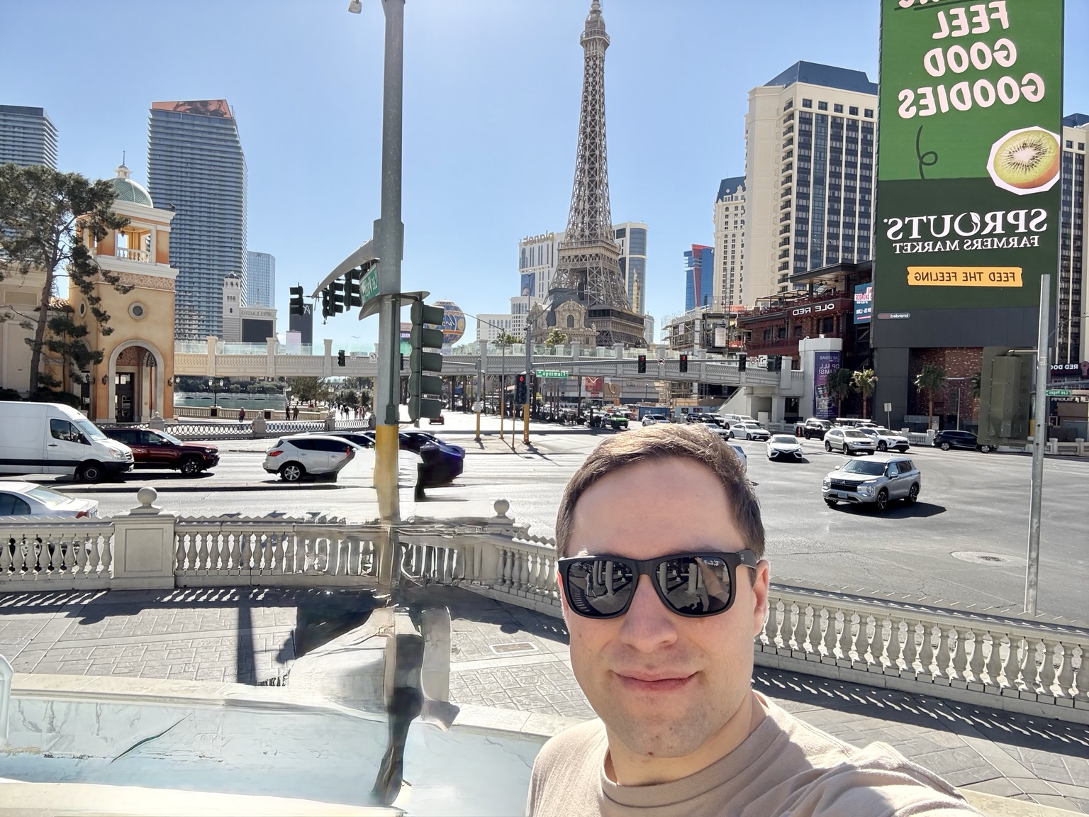 Reisebild in einer Stadt